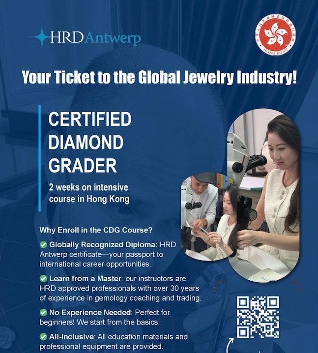 CDG Certified Diamond Grader HRD Antwerp